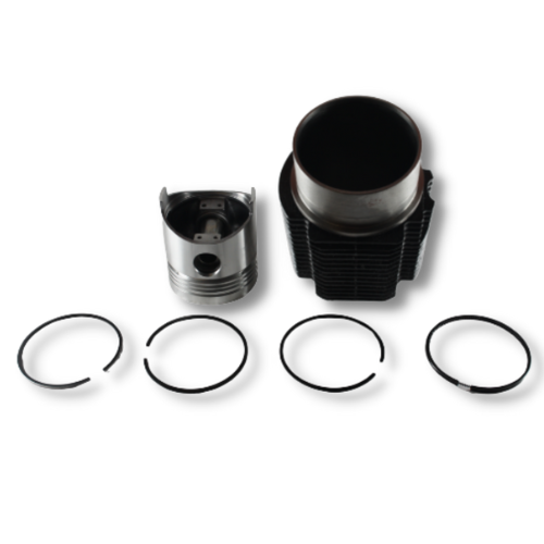 KIT CILINDRO + PISTONE + SERIE SEGMENTI ad. RUGGERINI RF 120 D=90mm RIF. ORIG. 00203R0120+00A20R0990